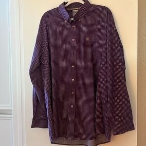 Men’s XXL Purple Cinch shirt